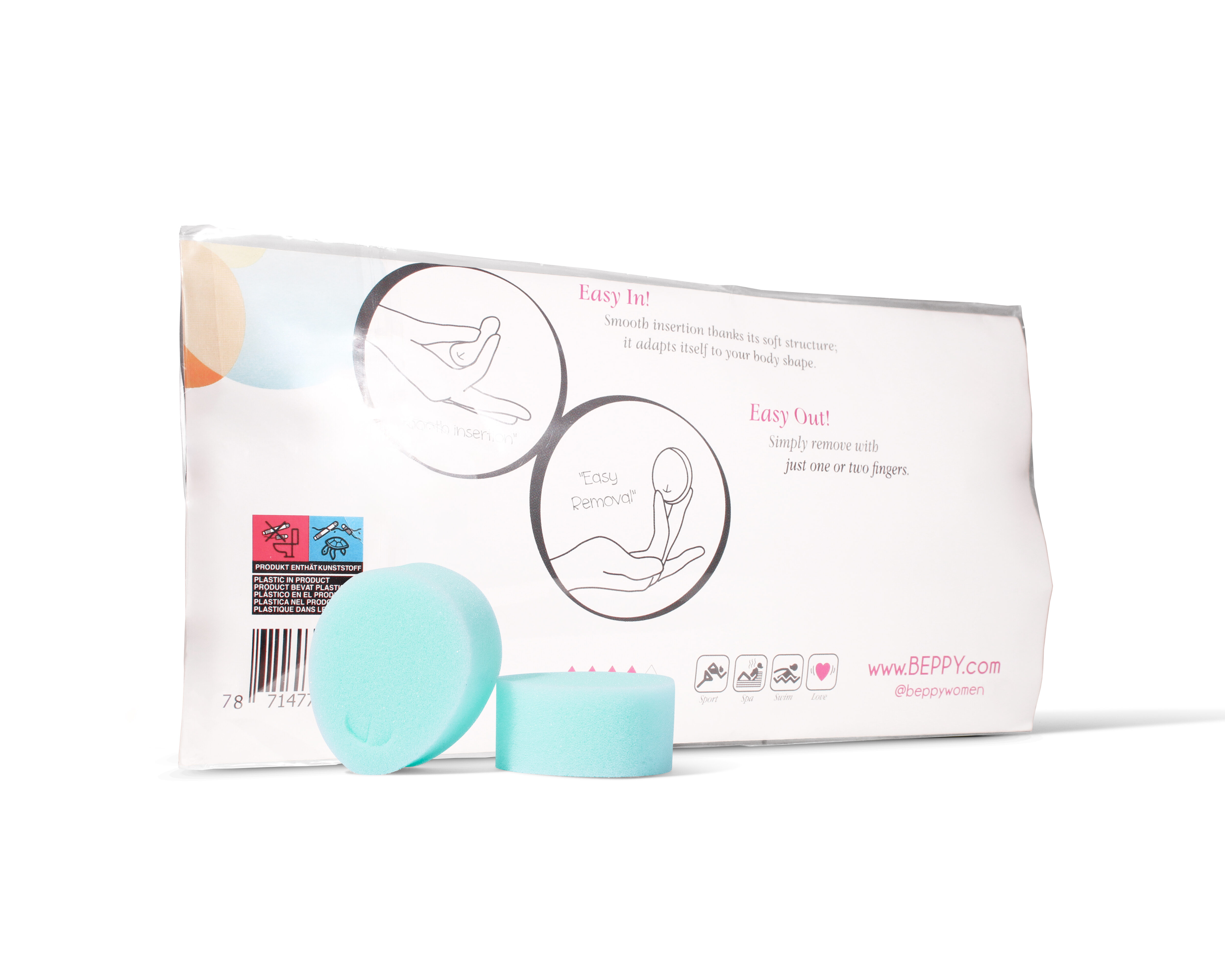 Beppy Soft + Comfort Tampons Extra Soft  (4pc)