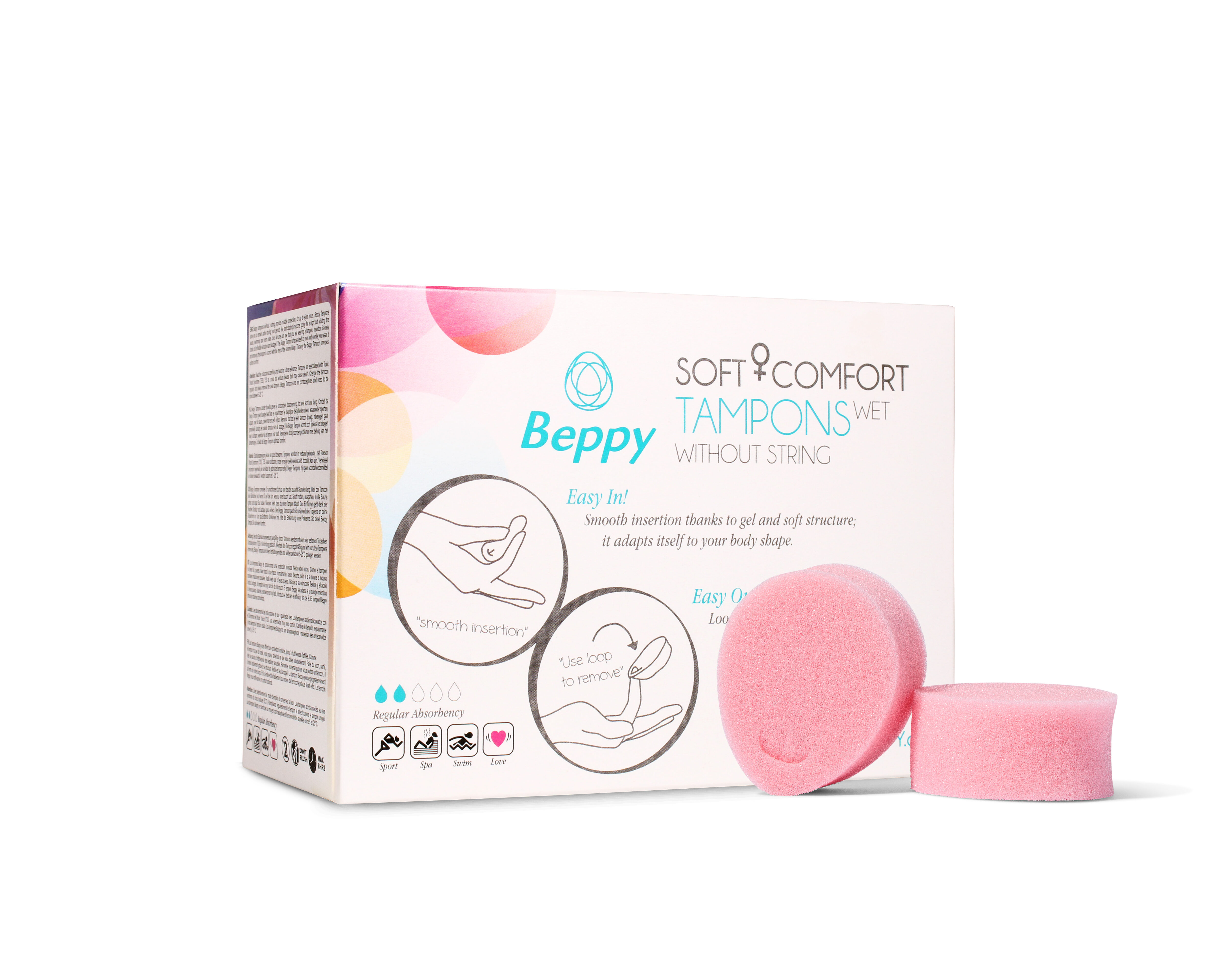 Beppy Soft + Comfort Tampons WET (8pc.)