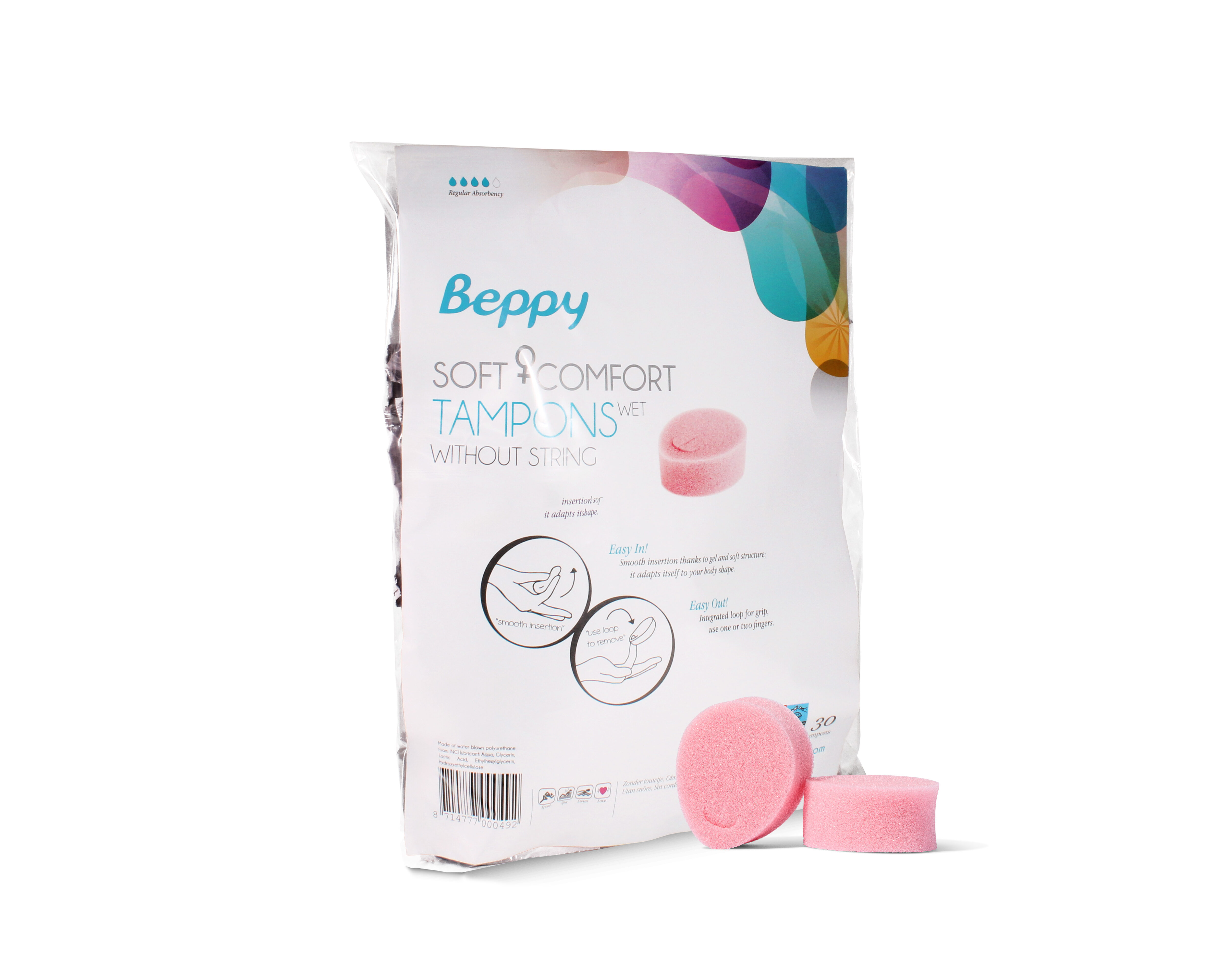 Beppy Soft + Comfort Tampons Extra Soft (8pc)